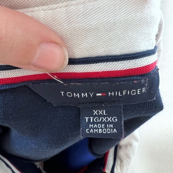 Tommy Hilfiger Y2K Style Velour Color-block Cropped Half-Zip Sweater - Picture 5 of 7
